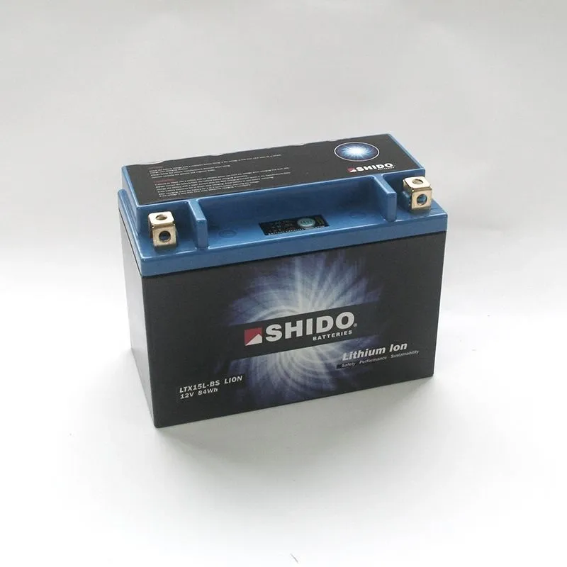 Nejprodávanější SHIDO lithiová baterie LTX15L-BS - 12V 84Wh