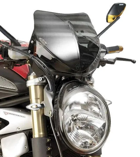 Barracuda čelní sklo Aerosport Plexiglas pro MV Agusta Brutale 910S / 989R / 1078RR Finální Výprodej