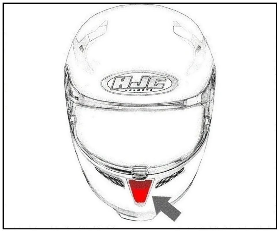 HJC ústní ventilace RPHA 90S Bekavo MC1/MC3H - HJC ústní ventilace RPHA 90S Bekavo MC1/MC3H Časově Omezené