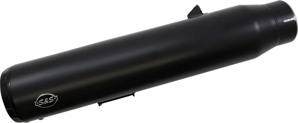 Homologovaná koncovka výfuku S&S CYCLE Grand National Slip-On Exhaust pro HARLEY DAVIDSON RH 975 ABS rok 2022-2024, barva černá Značkový