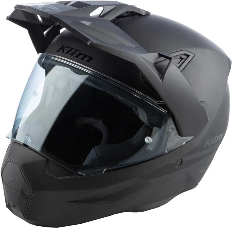 Klim X1 Alpha Carbon Enduro přilba Black Matt - S (55/56) Značkový
