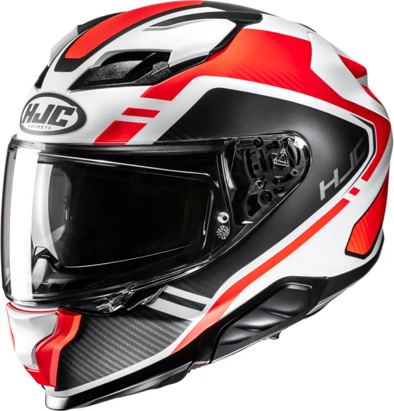 HJC F71 Tozz Přilba bílá/černá/oranžová - XS (54/55) Oblíbený