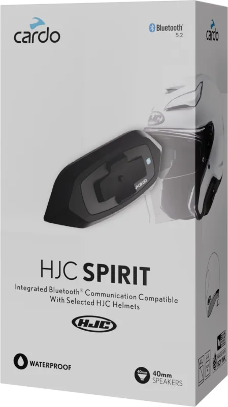 Cardo HJC Spirit Komunikační systém Single Pack - Cardo Akční Nabídka