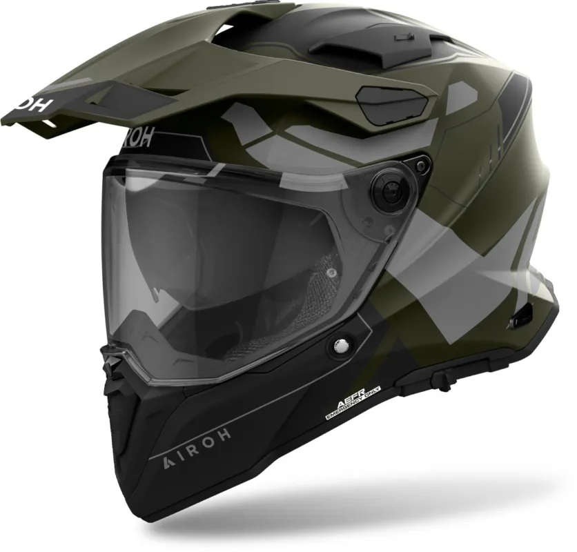 Airoh Commander 2 Reveal Motokrosová přilba Olive matt - XXXL (64) Omezená Nabídka
