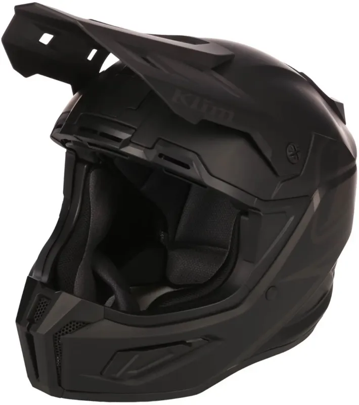 Akční Cena Klim T1 Freeride Helma na sněžný skútr Black Matt - XXXL (64/65)