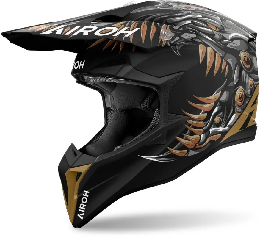 Airoh Wraaap Cyborg Motokrosová přilba - XL (61/62) Výprodej