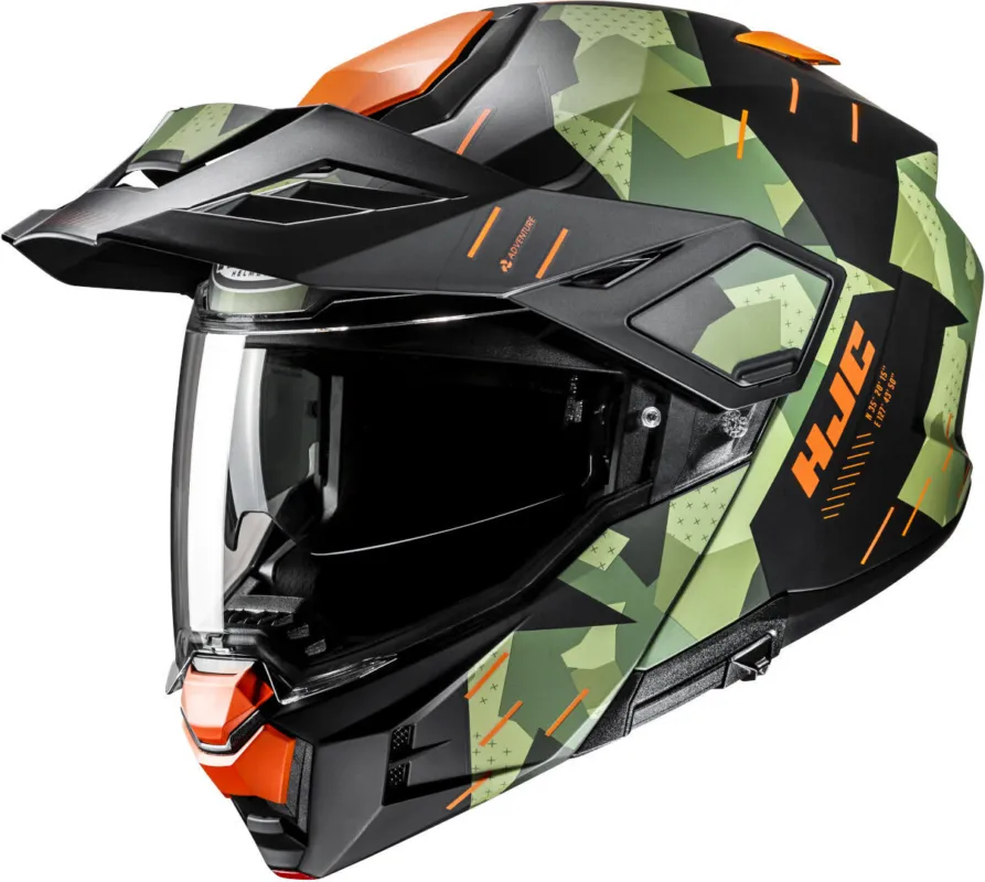 Expresní Doručení HJC i80 Roki Přilba Černá/zelená/oranžová - XL (60/61)