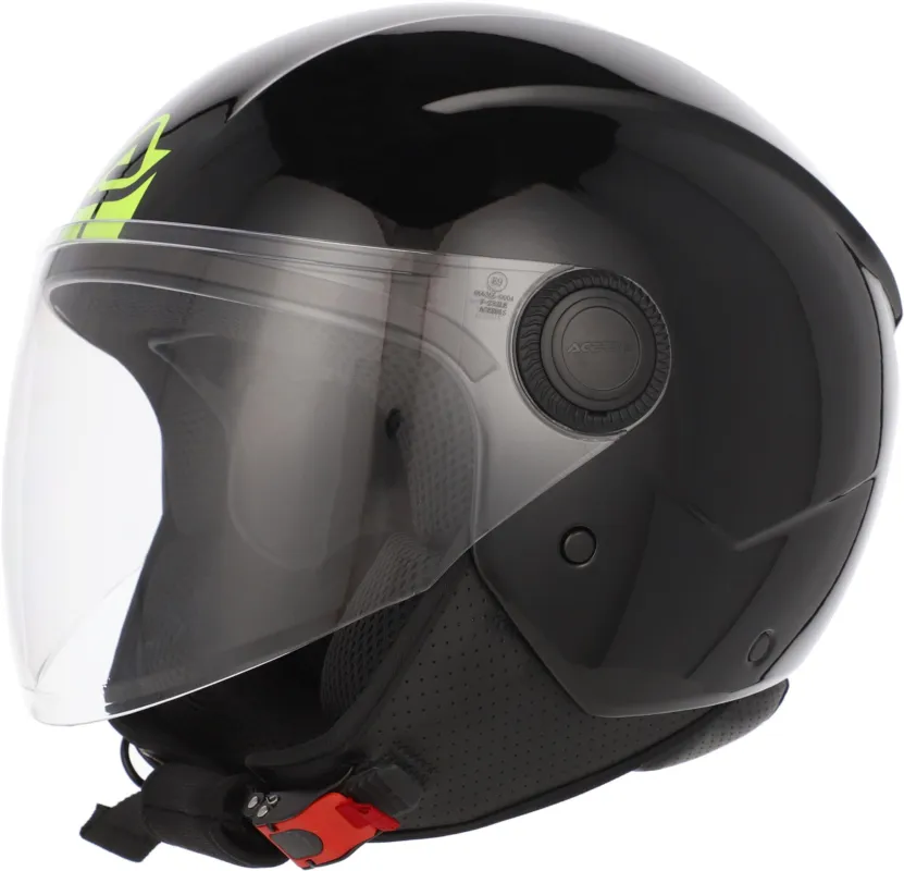 Acerbis Brezza Trysková přilba černá - XL (60/61) Časově Omezené