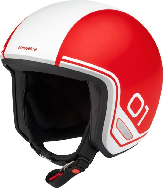 Schuberth O1 Era Trysková přilba červená - L (58/59) Nejlepší Cena
