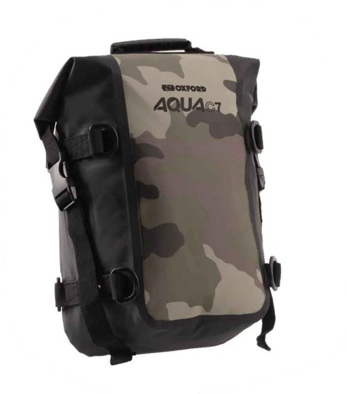 Kup Teď Oxford Aqua C7 Crash Bar Bag Maskování - Oxford Aqua C7 Crash Bar Bag Maskování ► koupit online na FC-Moto