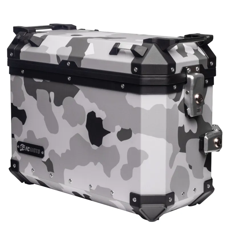 Oblíbený FC-Moto Terreno EVO Camo 36 L Alu Boční pouzdro Bílé maskování - FC-Moto
