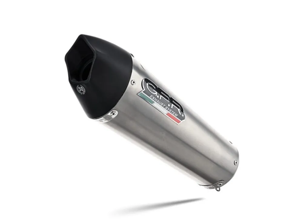 Ověřený Koncovka výfuku Slip-on GPR NEW GRAND PRIX EVO TITANIUM E4.HU.39.GPAN.TO Broušený titan