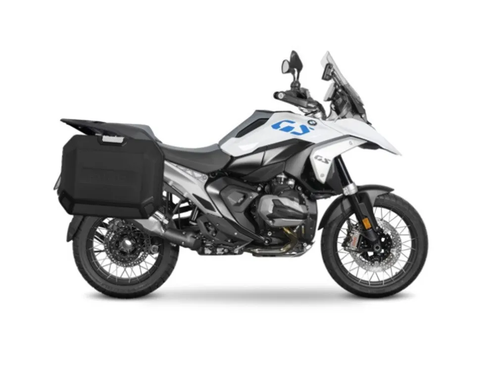 Zlevněný Kompletní sada bočních hliníkových kufrů SHAD TERRA 36L/47L, včetně montážní sady SHAD BMW R 1300 GS