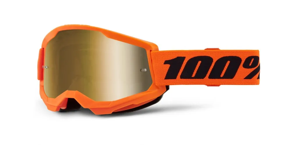 STRATA 2 NEW, brýle 100% oranžové, zlaté plexi Cenový Hit