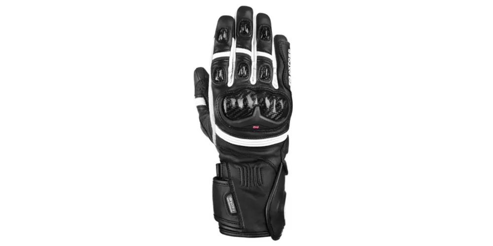 rukavice RP-2R WATERPROOF, OXFORD (černé/bílé) - S Vysoce Kvalitní
