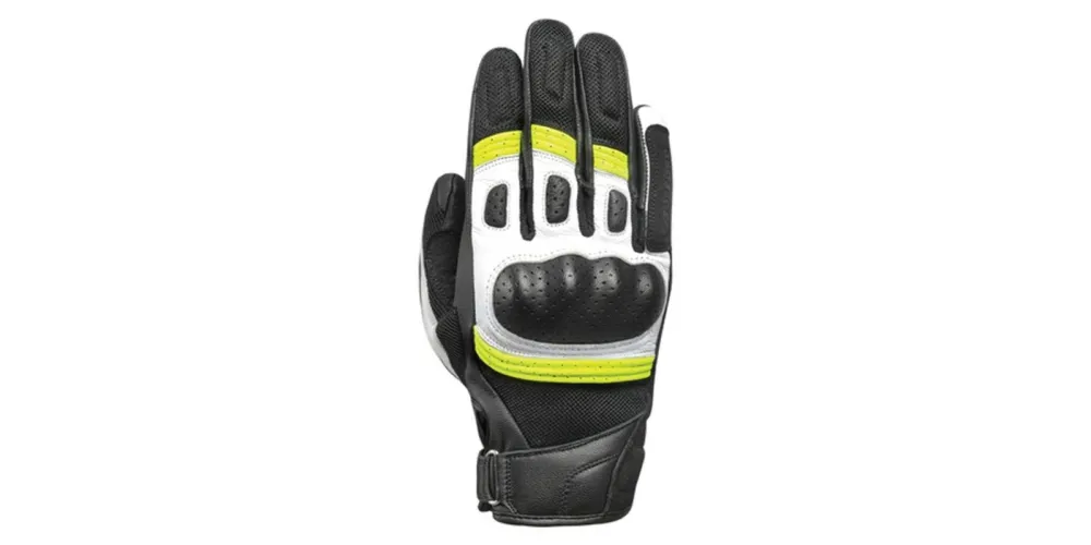 rukavice RP-6S, OXFORD (černé/žluté fluo/bílé) - M Bezpečná Platba