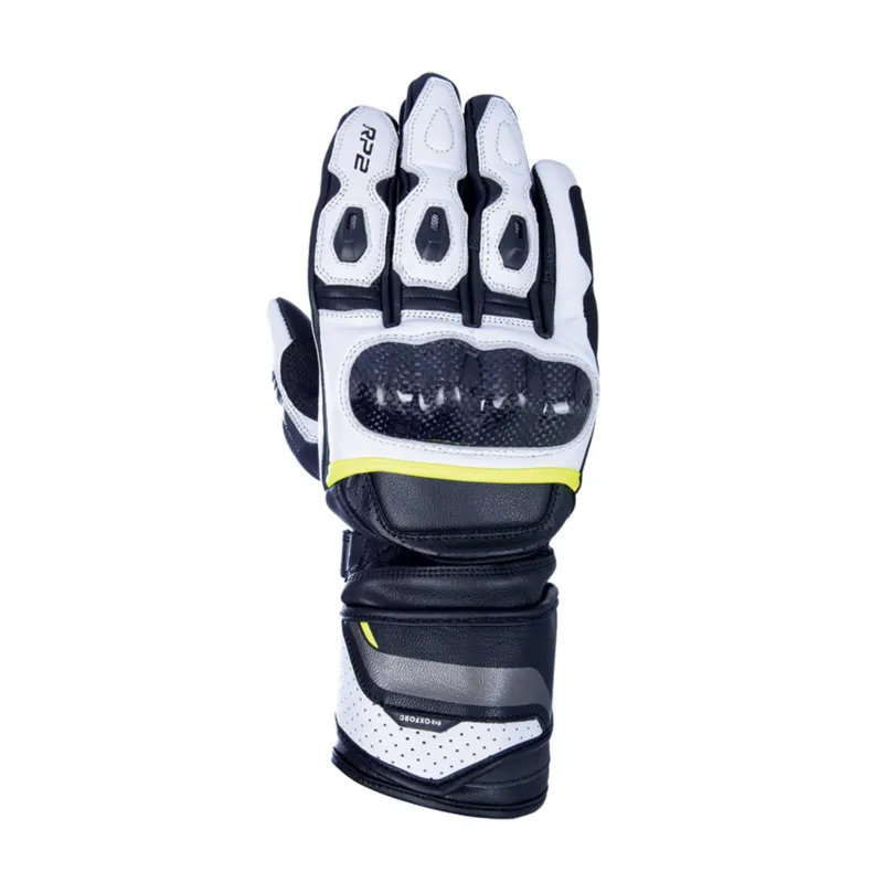 Přímo Od Výrobce rukavice RP-2 2.0, OXFORD (černé/bílé/žluté fluo) - 3XL