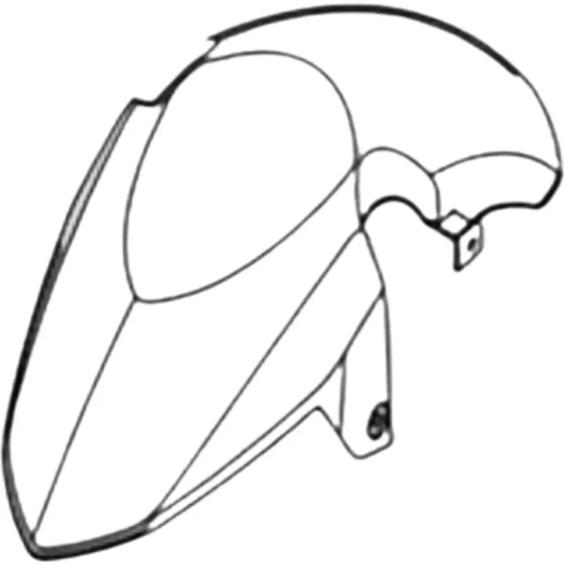 Must-Have Přední blatník, černý FK, Keeway Fact Evo / Fact X P013445055FK00