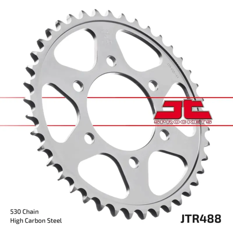 Zadní rozetta 530 43 zubů JT Sprockets JTR488 Rychlé Dodání