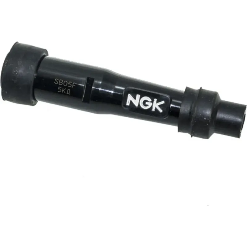 Zapalovací fajfka NGK SB05F, černá, pro závit 14 mm, M4, 180° Horká Nabídka