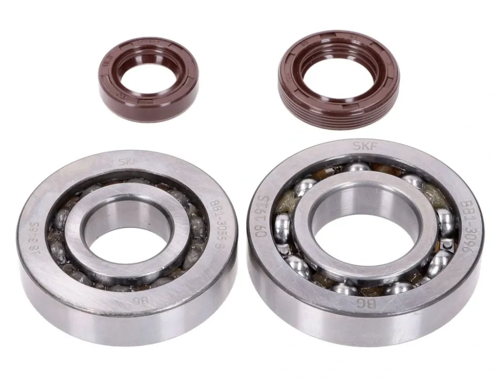 Sada ložisek klikového hřídele Naraku SKF / FKM Premium C3, Kymco, SYM horizontal Značkový