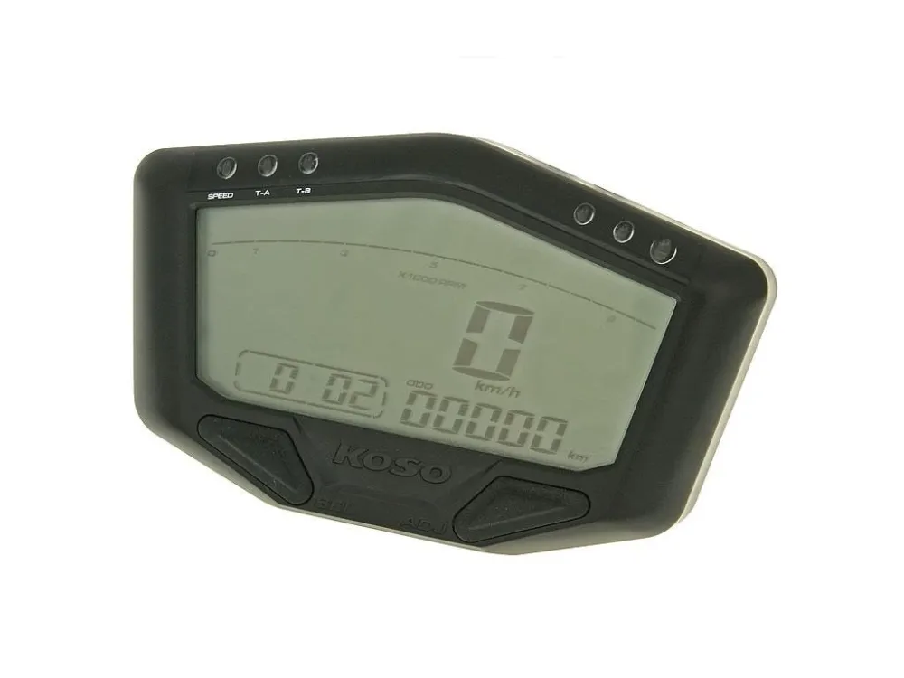 Tachometr Koso DB02, bateriová race verze Koupit Online