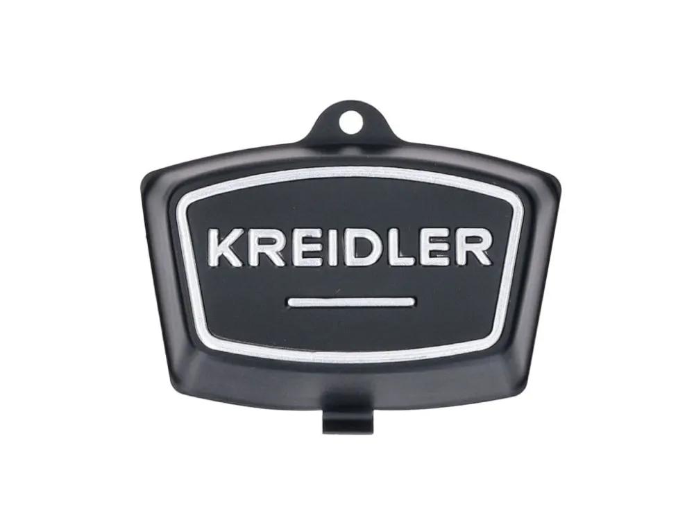 Aktuální Kryt řídítek černý s nápisem pro Kreidler