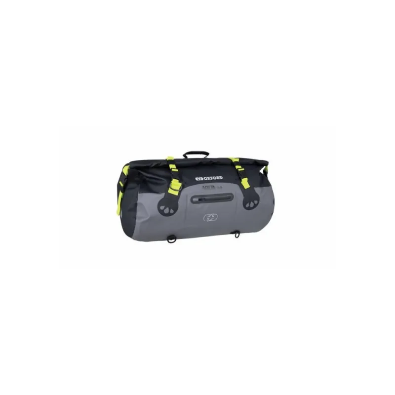 Výhodná Nabídka Vodotěsný vak Aqua T-50 Roll Bag, OXFORD (černý/šedý/žlutý fluo, objem 50 l)