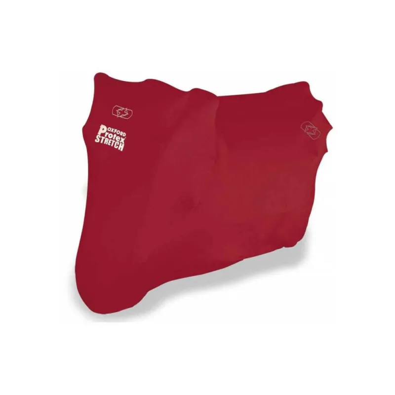 Plachta na motorku Protex Stretch Indoor interierová, OXFORD (červená) Výhodná Nabídka