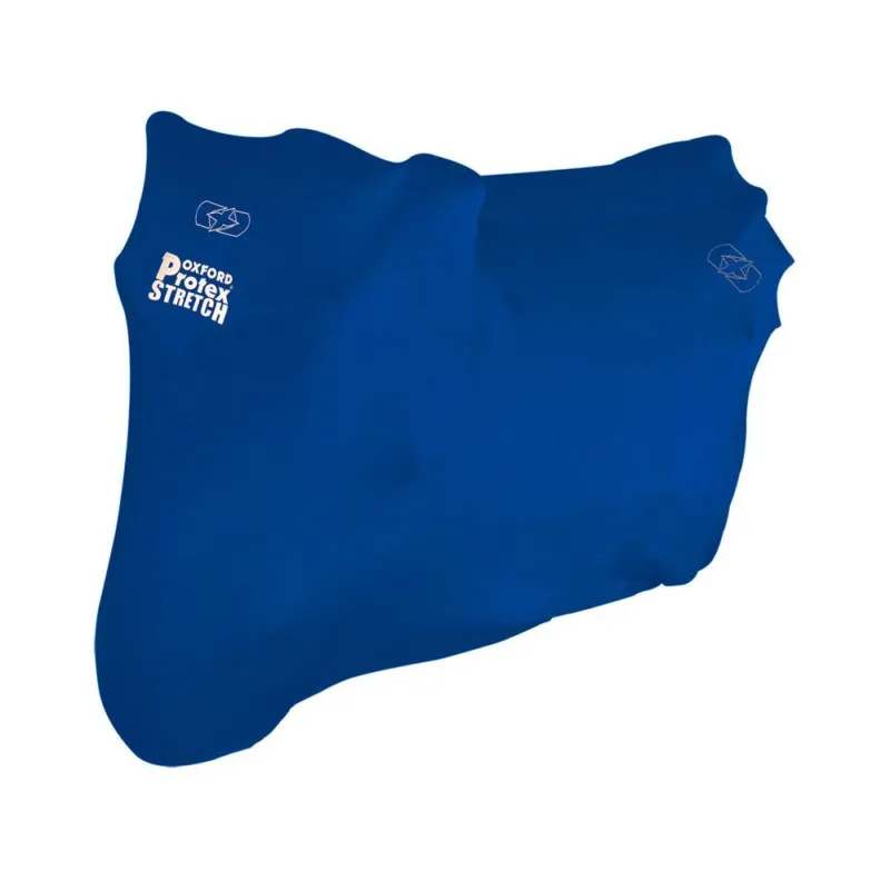 Plachta na motorku Protex Stretch Indoor interierová, OXFORD (modrá, vel. L) Výprodej