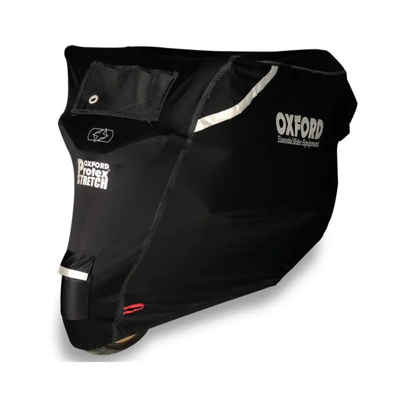 Plachta na motorku Protex Stretch Outdoor s klimatickou membránou, OXFORD (černá, vel. XL) Poslední Šance