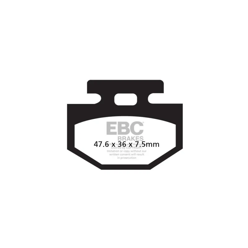 Brzdové destičky EBC SFA176 Nová Kolekce