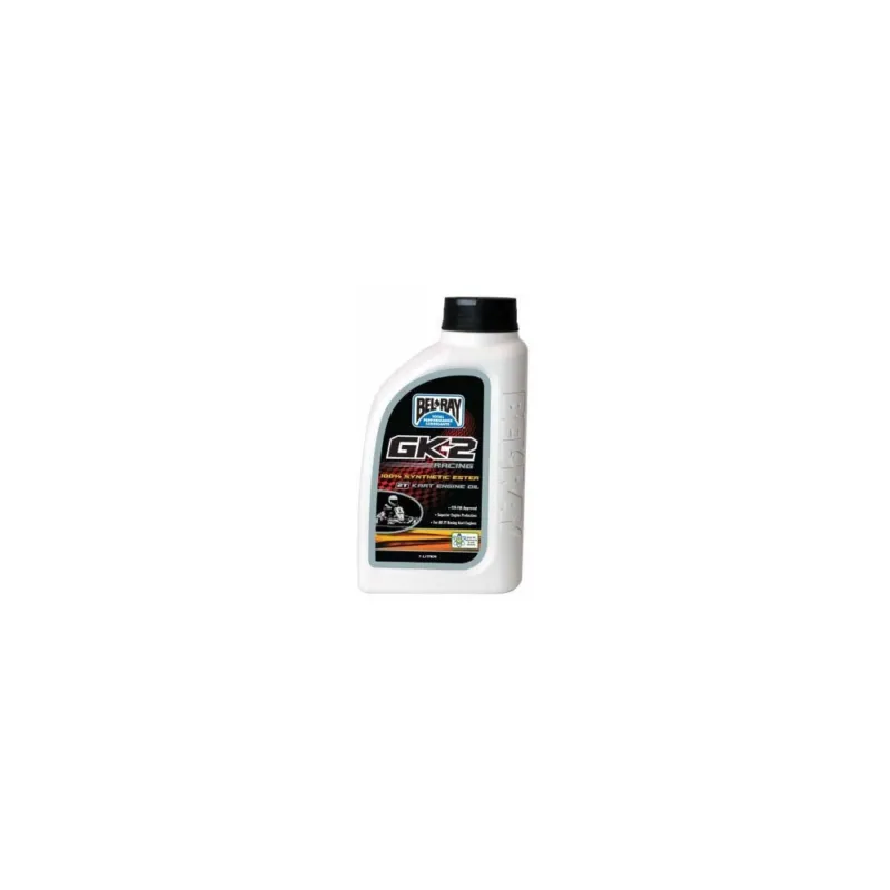 Motorový olej Bel-Ray GK-2 Racing Kart 100% Synthetic Ester 2T 1 l Must-Have
