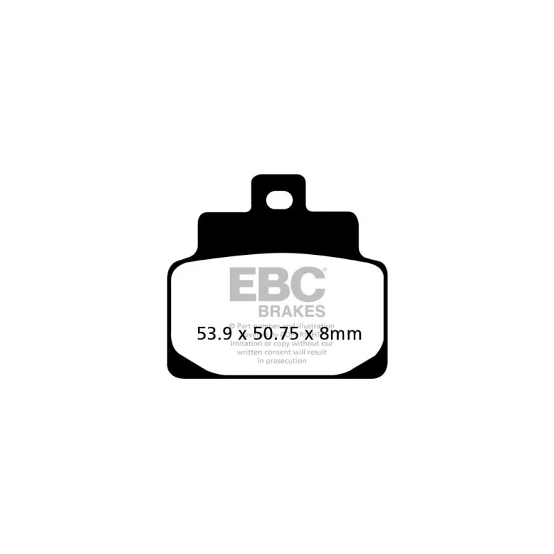 Brzdové destičky EBC SFA301 Vrácení Zdarma