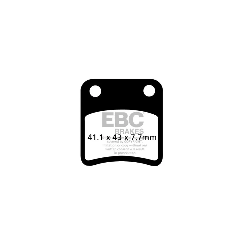 Akce Brzdové destičky EBC SFA257