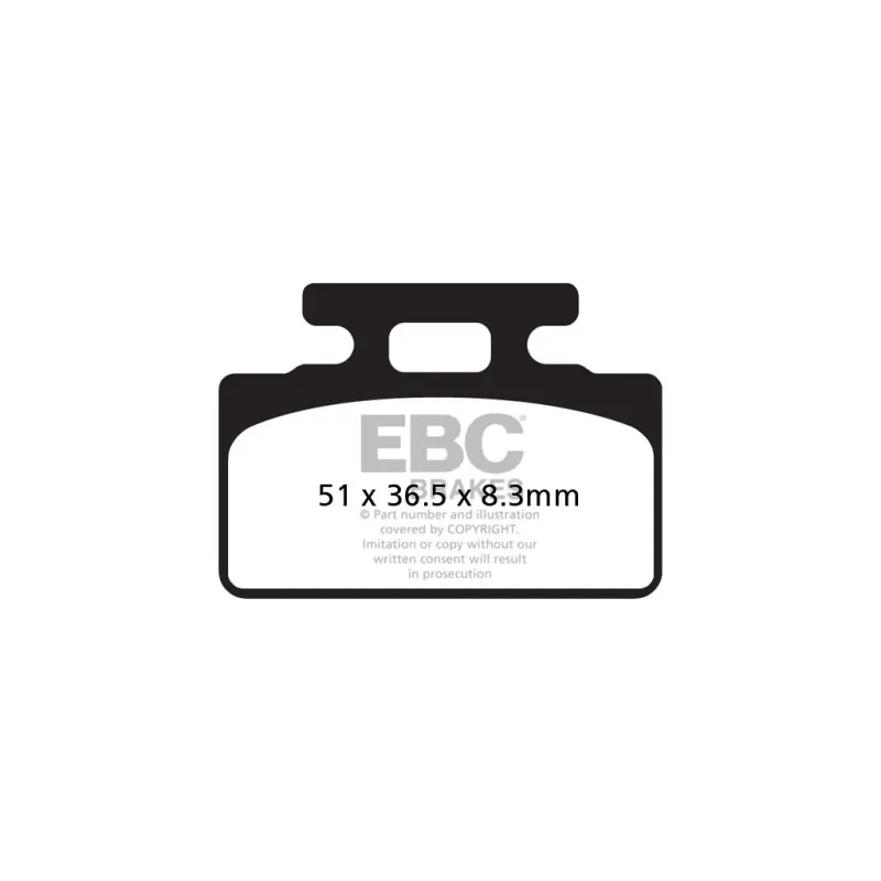 Jen Po Omezenou Doba Brzdové destičky EBC SFA151